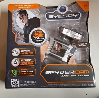 EyeSpy Spyder Cam Surveillance Technology With Live Video Eye Spy Camera • $23.99