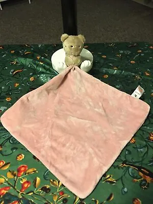 TU Teddy Bear Pink Baby Blankie Comforter Soft Toy Blanket Plush Sainsburys • £7