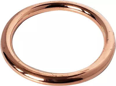 Super Heavy Duty Pure Copper Joint Less Bangle 10 Mm Thick Bracelet Men Women Ar • $150.36