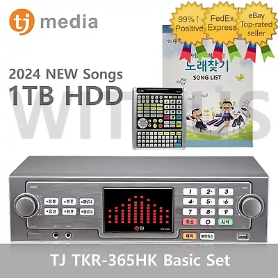 TJ Taijin Media TKR-365HK Home Karaoke Machine System + Keyboard Remote Control • $463.29