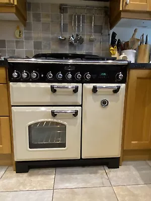 Rangemaster CLA90DFFCR/C Classic 90cm 5 Burners Range Cooker - Cream • £50