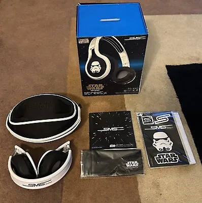 Star Wars Clone Trooper SMS Audio Street 50 Cent Headphones First Edition NICE • $49.99