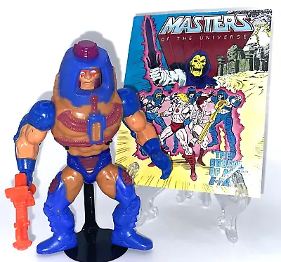 Vintage Masters Of The Universe MAN-E-FACES Action Figure Complete W/ Comic MOTU • $9.99