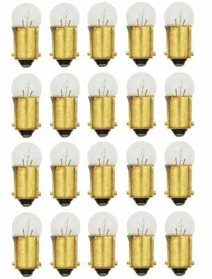 $10.35 • Buy 20x 53 Light Bulb Miniature Gauge Cluster Instrument Panel 12V G3-1/2 BA9S