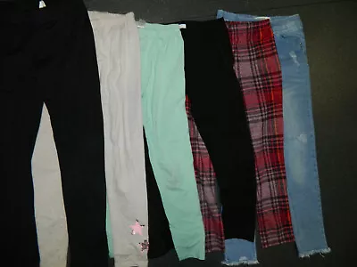 Girls Leggings Clothes Bundle Age 8/9 Years Slim Fit Used CONDITION • £8