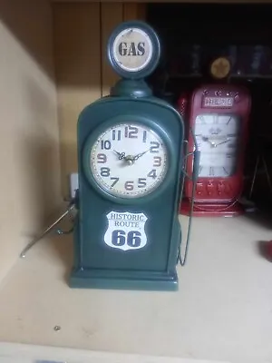 Retro Clocks / Battery Operated Aa / Petrol Pump And Old Fashion Camera Style • £37.99