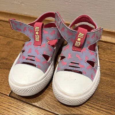 Infant Converse Unicorn Shoes 8.5 • £4