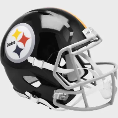 Pittsburgh Steelers Full Size 1963 To 1976 Speed Replica Throwback Helmet - NFL. • $138.99