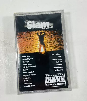 Slam The Soundtrack Cassette Tape 1998 Still Sealed NOS Rare T1 • $25.49