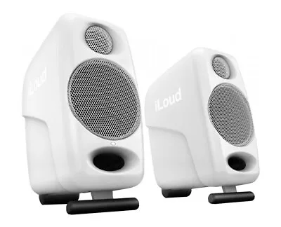 IK Multimedia ILoud Micro Bluetooth Studio Monitor Pair - White - Open Box • $229.99