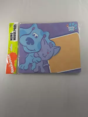 Blues Clues Memo Mouse Pad 2004 Nickelodeon NEW 60 Sheet Note Pad • $9.99