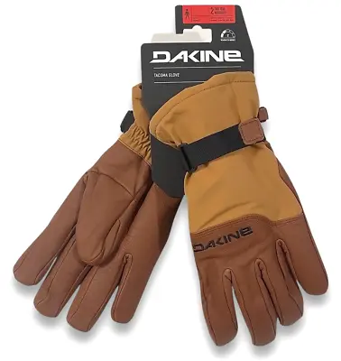 Dakine Tacoma Gloves - NWT Mens Large (Size 9) Red Earth / Caramel - #41902-X0 • $28.97