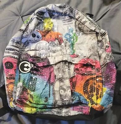 Starwars Bb8 Droid R2-D2 Colorful Backpack Kids Backpack Star Wars Book Bag  • $16.50