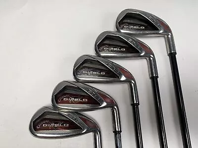 Callaway Diablo Edge Iron Set 4-PW(No 7 Or 9)3* Up 75g Regular RH Midsize Grips • $117.75