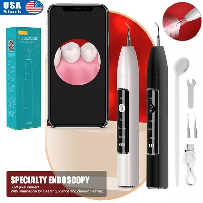 $26.90 • Buy Ultrasonic Tooth Cleaner Wireless Camera Dental Plaque Dental Calculus Remover