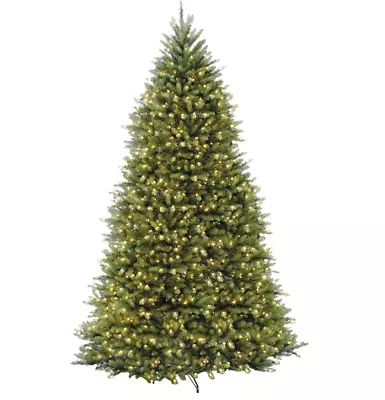 National Tree Company Pre-Lit Artificial Christmas Tree White Lights 10 Foot • $850