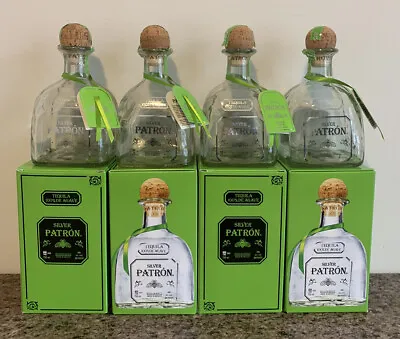 12 - PATRON TEQUILA EMPTY BOTTLES With CORKS  750ml  🐝🍸🐝🍸 • $15.50