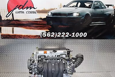 Jdm K20a 02-06 Acura Rsx Base 02-05 Honda Civic Si Ep3 2.0l Dohc I-vtec Engine • $1049