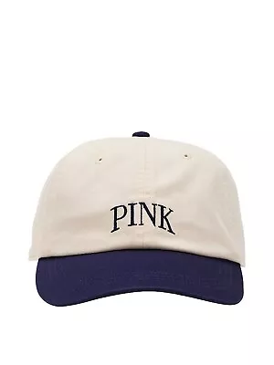 Victoria's Secret Pink Cotton Baseball Hat/Cap Multicolor One Size Fit All NWT • $24.99