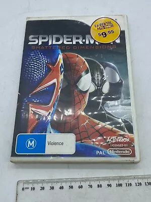 Spider-man Shattered Dimensions Nintendo Wii - Genuine - PAL - Ex Rental • $14.95