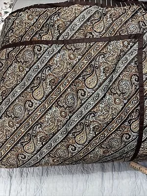 Tommy Hilfiger King York Paisley King Size Comforter 110 Inches X 96 Inches. • $185