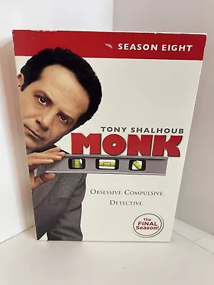 Monk: Season Eight (DVD 2010 4-Disc Set) • $5.99