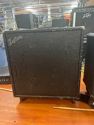 Vintage Kustom 1-15B Bass Cabinet *FOR PARTS OR REPAIR* • $125