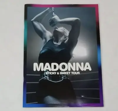 Madonna Sticky & Sweet Tour Official Concert Program World Tour Photo Book 2009 • $57.38