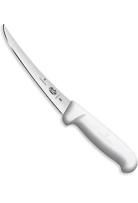 Victorinox Cutlery 6-Inch Semi-Stiff Boning Knife Curved Blade White Fibrox • $19.99