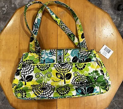 Vera Bradley Edie Satchel Limes Up • $15