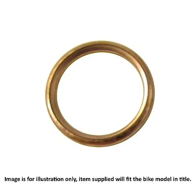 Honda MTX 125 RWL (Disc) 1992 Replacement Copper Exhaust Gasket • £4.99