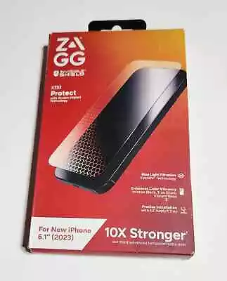 NEW ZAGG InvisibleShield XTR3 Glass Screen Protector Apple IPhone 15 - SEALED • $17.80