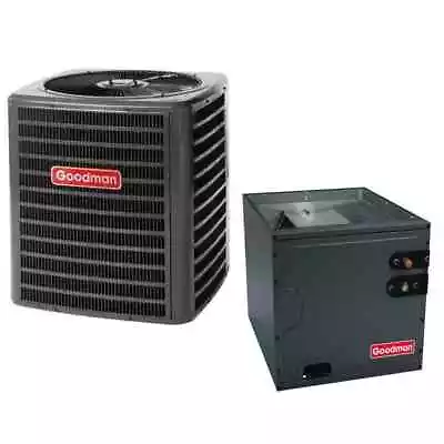13.4 SEER2 3 Ton Goodman Air Conditioner & Coil Vertical Split System - 24.5  • $2374