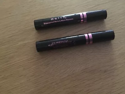 2 X Mally More Is More Waterproof Mascaras - Full Size • £28.95