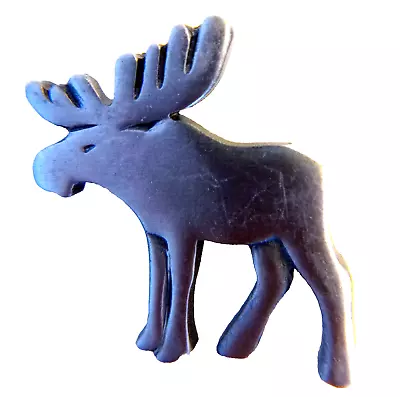 Vintage R. Tennesmed Sweden Moose Brooch Pin Pewter 1.5  • $19.90