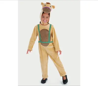 New TU Boys Girls Kids Camel Christmas Nativity Fancy Dress Costume Age 5-6 Yrs • £14.95