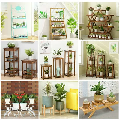 Multi Choice Plant Stand Flower Rack Sofa End Table Shelves Shelving Unit Home • $26.91