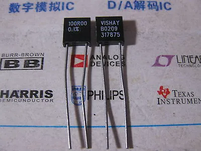 1x 317875 100R00 0.1% Vishay Ultra-Precision Resistor 100 Ohm • $6