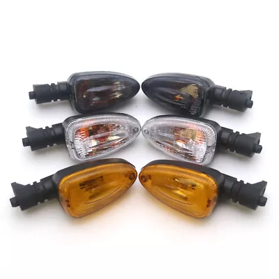 Motorcycle Black Turn Signal Indicator Light For BMW F800S K1200S R1200GS F650GS • $15.80