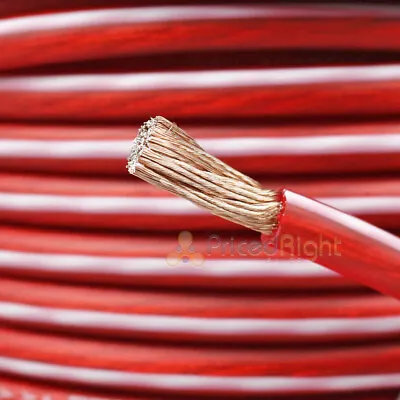 DS18 4 Gauge Power Cable 20 Ft Section Red Ultra Flex CCA Wire PW-4GA Flexible • $21.95