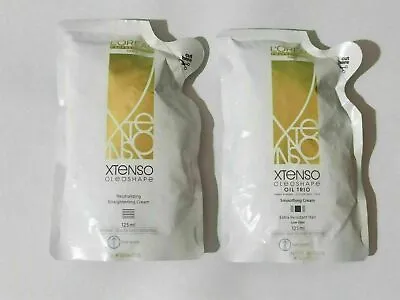 L'Oreal X-TENSO Cream Extra Resistant Hair Rebonding Straight Perm Set 125+125ml • $28.49