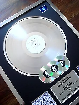 £174.99 • Buy George Michael Listen Without Prejudice Multi Platinum Disc Record Award Album
