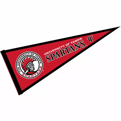 University Of Tampa Spartans 12 In X 30 In College Pennant • $13.95