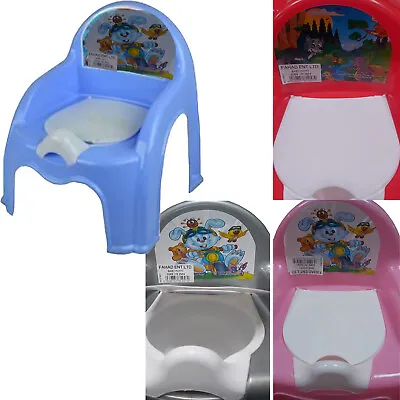 £9.45 • Buy Baby Toddlers Kids Potty Training Urinal Chair Children Toilet Seat Plastic Lid