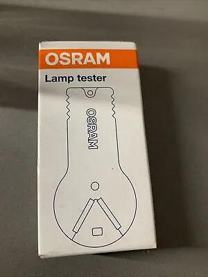 Osram Lamp Tester Bulb Tester  (Battery Operated) • £10.99