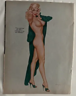 VARGAS GIRL November 1961 Original Print PLAYBOY Magazine Sexy Pin-up • $14.95