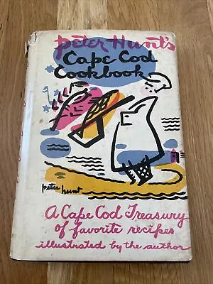 VTG Peter Hunt's Cape Cod Cookbook MA Massachusetts 1962 • $14.99