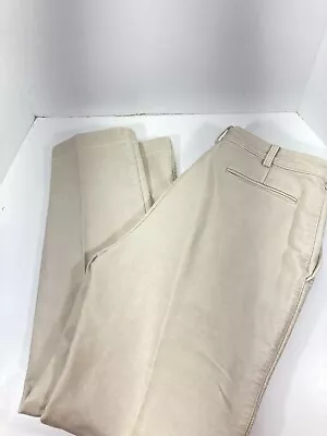 RM Williams Moleskin Pants Men Size 44X32 Light Beige Khaki Australia Flat Front • $39.95