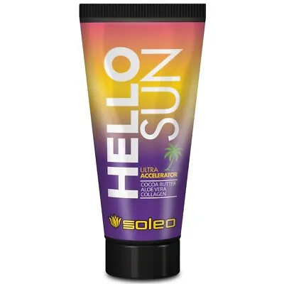 £11.50 • Buy Soleo Basic Line Sunbed Tanning Lotion Cream Accelerator Bronzer Tingle