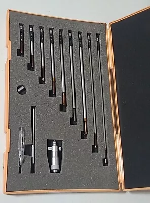 Mitutoyo Id Inside Micrometer Set No 141-133 - 2-12 Inches Ims-12  Machinist Set • $225